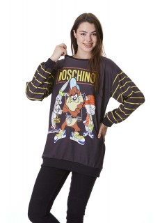 MOSCHINO DESEN BASKILI SWEAT